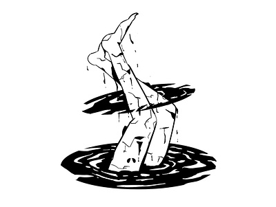 Drowned design illustration symbolism symbols