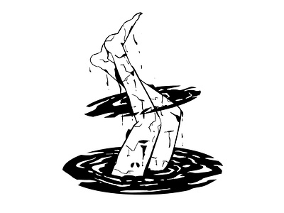 Drowned design illustration symbolism symbols