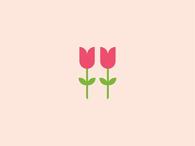 Tulip-Nature Symbol design flat icon illustration logo mark minimal nature symbol symbol icon symbolism symbols tulip tulips vector
