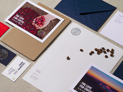 La Isla badges brand identity branding coffee coffee branding costa rica design icon identity la isla letterhead logo logotype