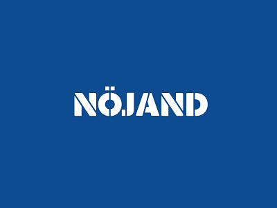 Logotype for Nöjand branding costa rica icon identity logo logotype logotype design mark
