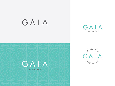 Brand Elements GAIA brand identity branding costa rica icon identity logo logotipo logotype mark mediation pattern simple