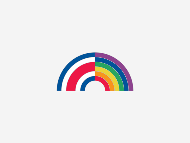 More Love Costa Rica costa rica icon lgbt logo logotype love pride rainbow tolerance
