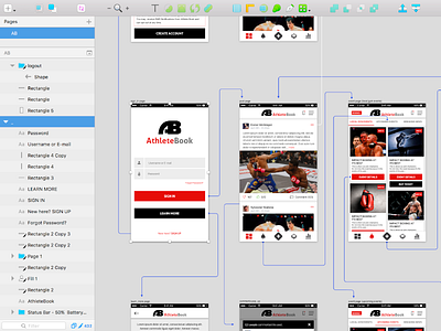 Social network for boxers