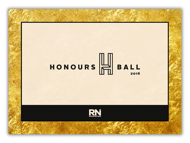 Honours Ball - Brand branding graphic design texture typography