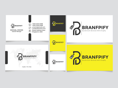 Brand Identity Logo | BP Letter Logo Concept | Technology Logo