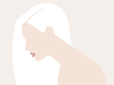 Stay calm animation digital animation digital illustration frame by frame hair illustration procreate woman