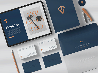 Law office stationery - Vicente Teixeira