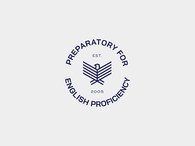 Badge - Bird English Advisor brand identity branding design logo