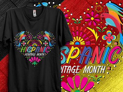 Hispanic Heritage T-shirt Design