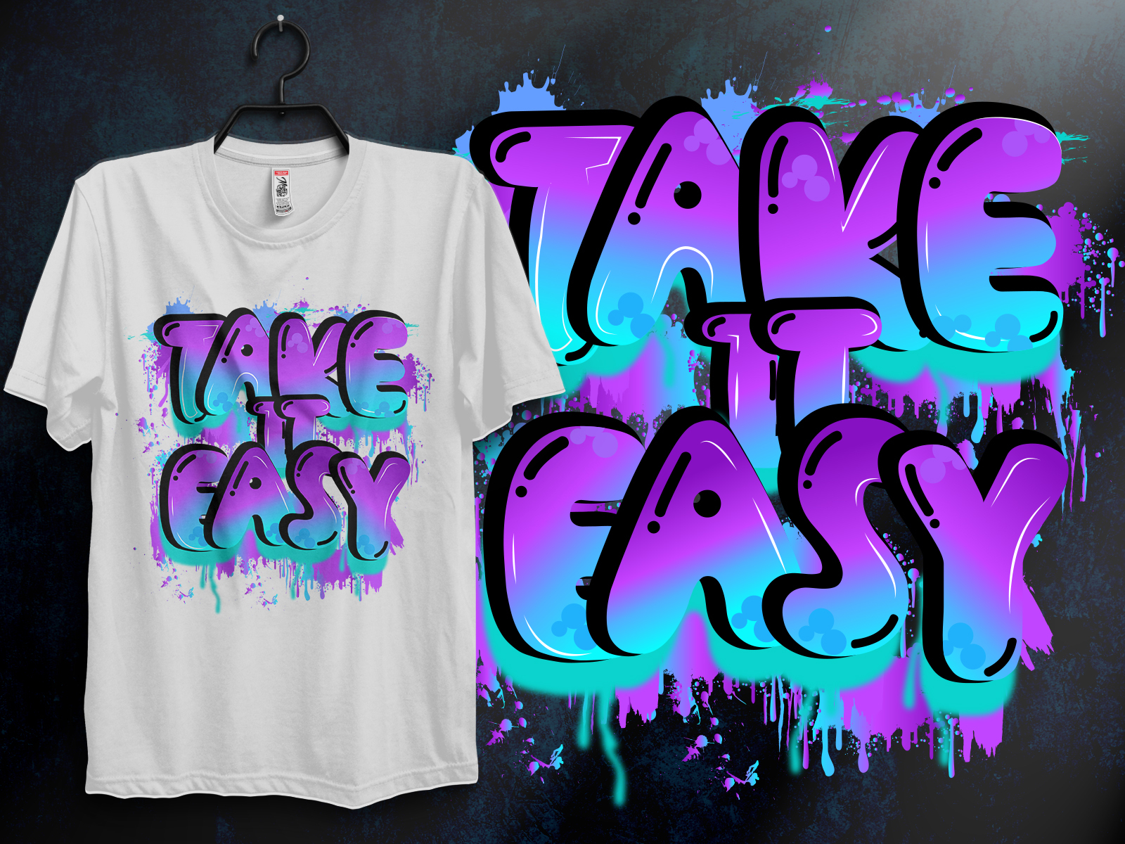 Graffiti T Shirt designs themes templates and downloadable