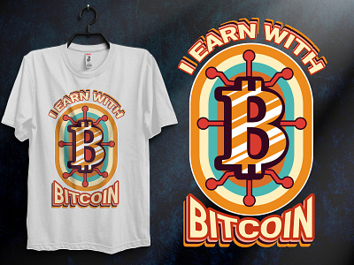 RETRO VINTAGE BITCOIN CRYPTOCURRENCY T-SHIRT DESIGN amazing bitcoin bitcoin design bitcoin t shirt design cryptocurrency cryptocurrency design design graphic design marsendis retro retro design t shirt t shirt design t shirt design tshirt tshirts typography vintage vintage style vintage tshirt