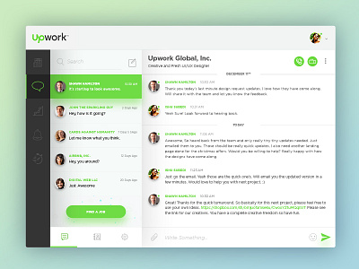 Upwork App Redesign