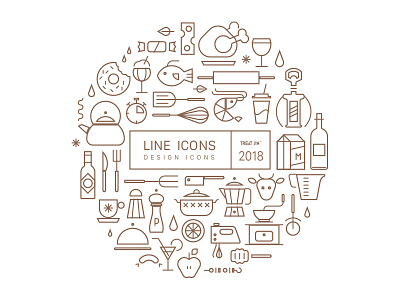 Line icons icon