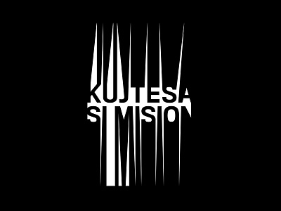 Memory as a Mission (Kujtesa si Mision) blackandwhite dictatorship investigation iron curtain minimalist typography