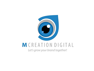 MCREATIONDIGITAL MY OFFICIEL LOGO animation branding graphic design logo ui