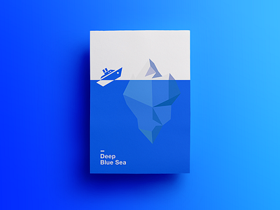 Deep Blue Sea beautiful colours creativedesign design designer designprocess fun happy positivevibes poster posterdesign postereveryday