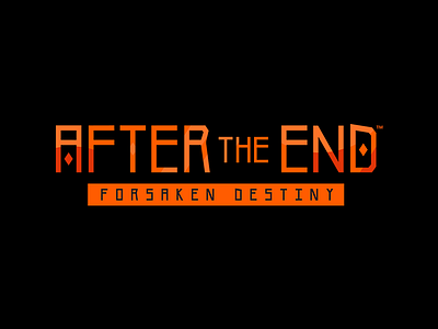 After the End: Forsaken Destiny logo design logo