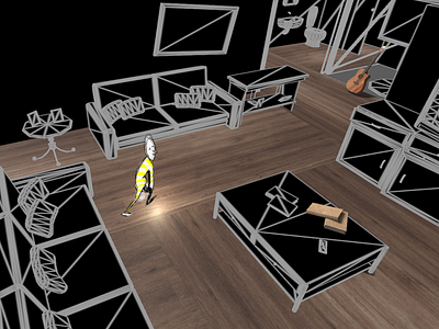LIIV (Living room) arttech game gamedesigner ggj2019 globalgamejam immersive indie