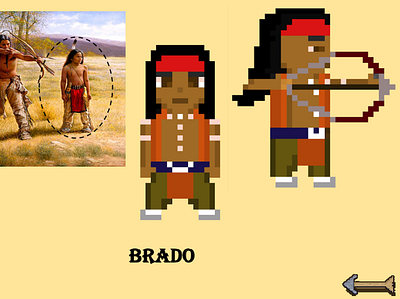 BRADO (Main character)