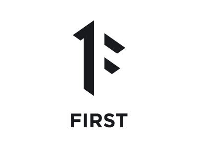 First Logo logo magic ratio minimalism negative space