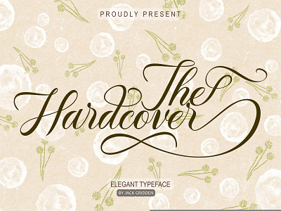 The Hardcover - Script Font