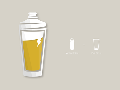 Pedals and Pints beer bicycle bike bike shop hickory icon icons illustration illustrator lightning logo pint glass