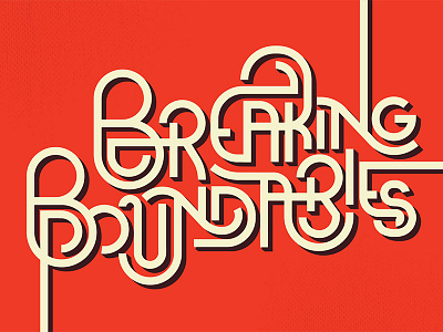 Breaking the Boundaries of Design boundaries breaking line type vector