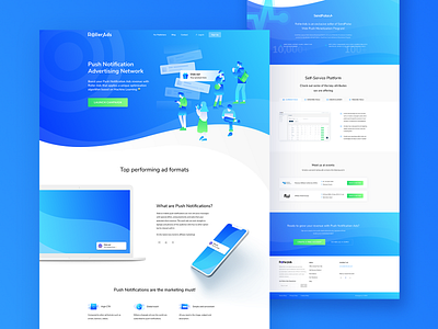 RollerAds — Landing Page