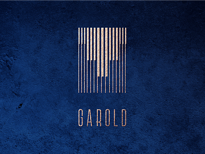 Garold brand brand identity branding chandelier design icon identity logo logo design logotype luxury minimal minimalist modern simple vector