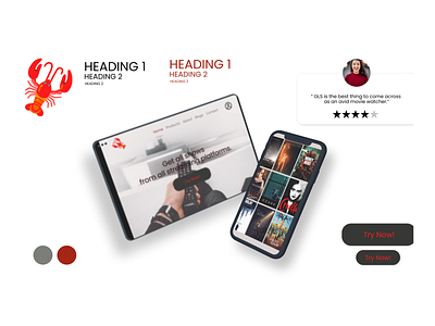 Greatest Lobster Systems branding case study ott design ui ux