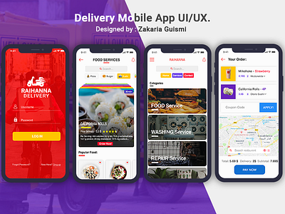 Delivery App UI/UX