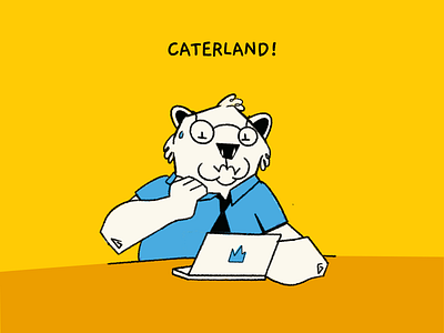 Caterland! branding character design design design team drawing game design illustration