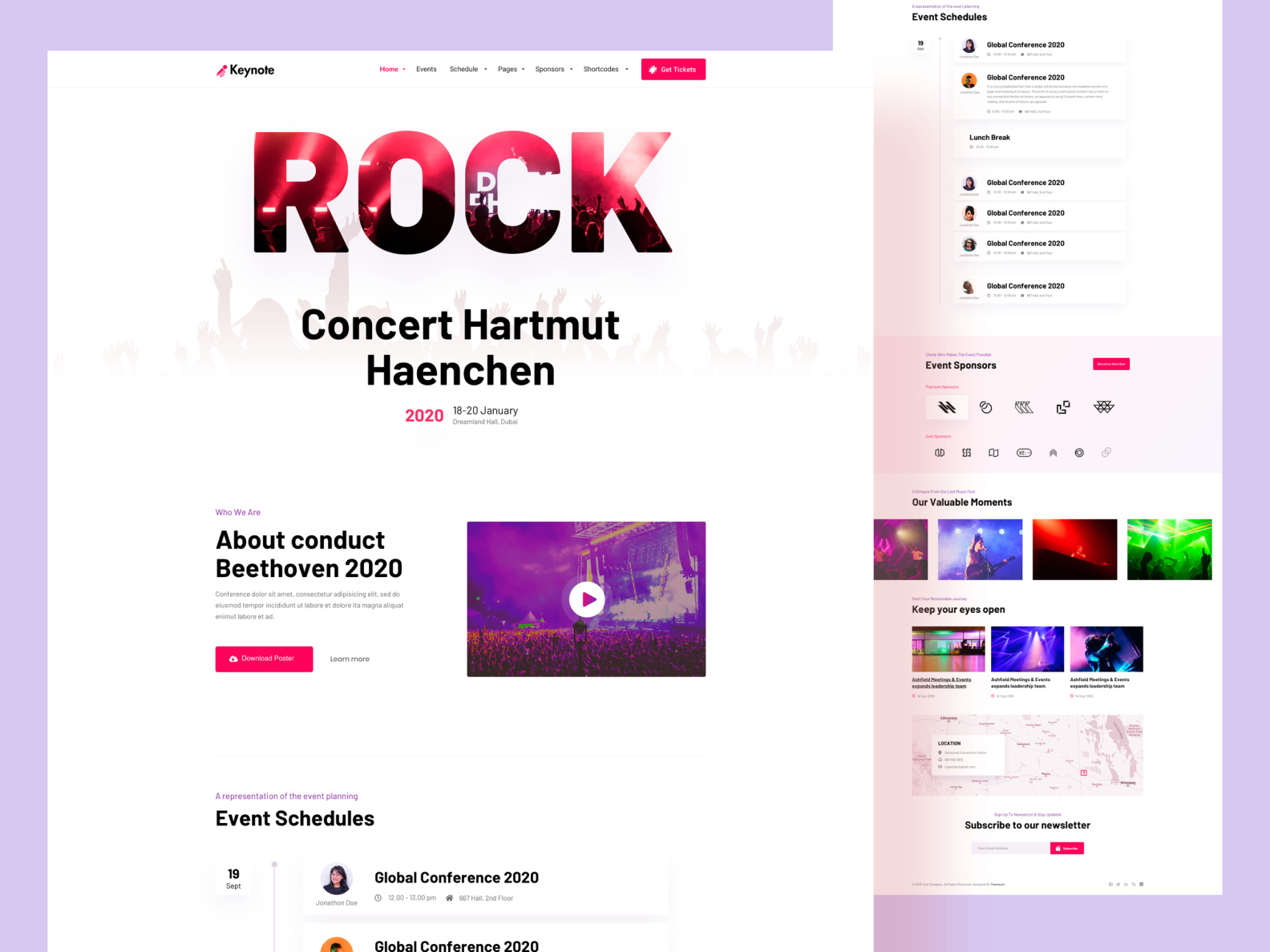Music keynote by Design Monk 🐙 for JoomShaper on Dribbble
