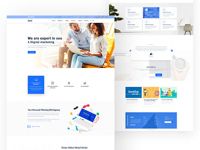 Digital marketing Home page Concept e commerce e commerce app graphic designer marketin restaurant seo ui ux web design web developmentapps screen