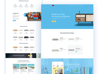 Furniture Landing Page