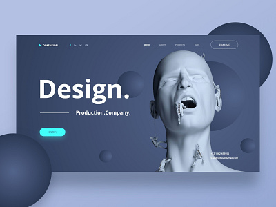 Design agency header