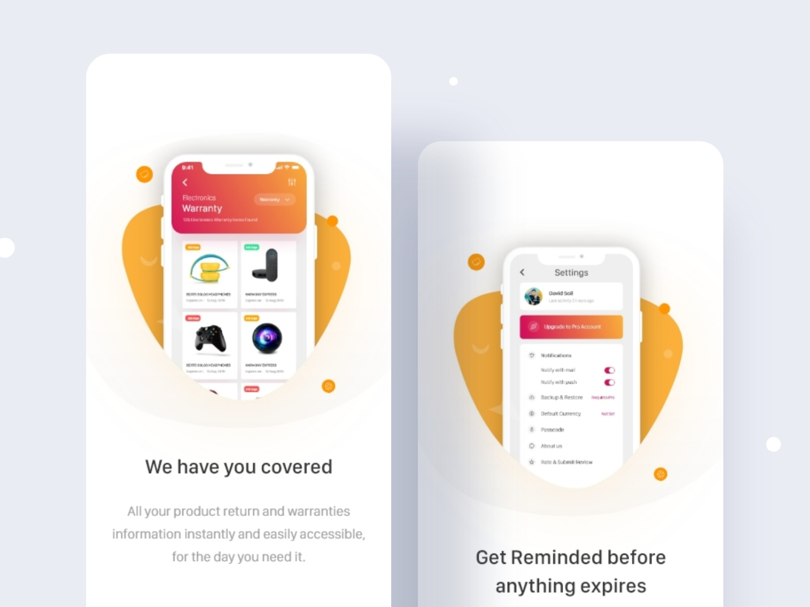 Warranty & Returns Tracker iOS App Concept by Mohammad shohag 🐙 on Dribbble