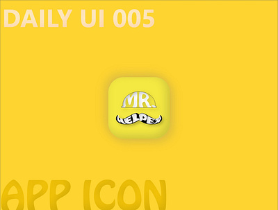 App Icon - DailyUI 005 adobe xd dailyui design graphic design illustration logo ui vector