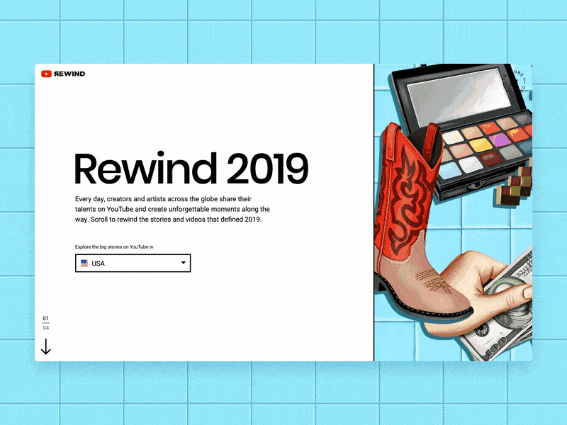YouTube Rewind 2019 - Desktop 2019 rewind year year in review