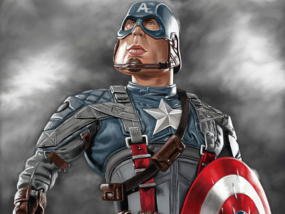 Captain America (detail)