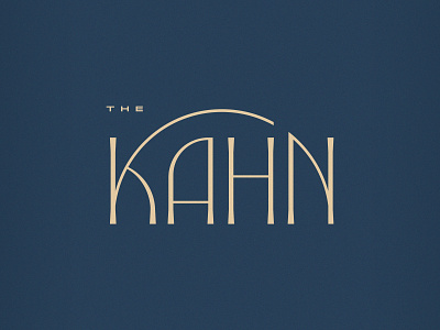 The Kahn Detroit Logo Concept albert kahn albert kahn architecture kahn logo wordmark