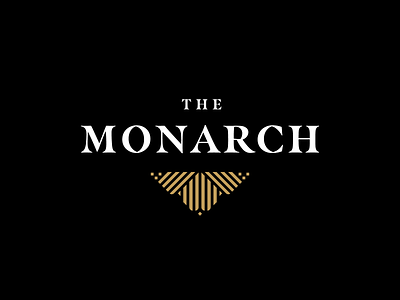 The Monarch Logo butterfly design icon logo mark monarch