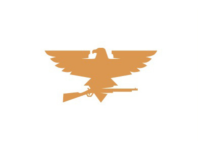 G.C.G. eagle identity logo mark rifle
