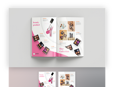Cosmetic Brochure, Brochure Design book design branding brochure brochure design cover book design design graphic design