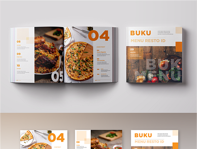 Menu Restaurant Design book design branding brochure brochure design cover book design design graphic design