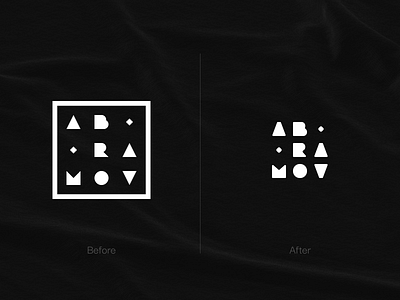 Logo for Me. Before/After