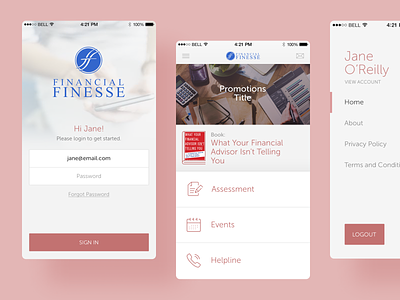 Financial Finesse iOS App