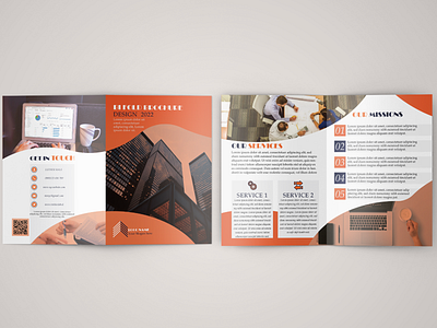 Bifold Brochure Design adobe illustrator adobe photoshop annual report bifold bifold brochure branding brochure design business brochure catalog company profile design digital brochure double sided fiverr flyer design graphic design marketting brochure photoshop trifold