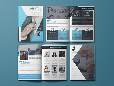 Annual report, booklet, brochure design, company profile adobe indesign bifold brochure branding brochure business brochure catalog design e book fiverr graphic design illustration photoshop